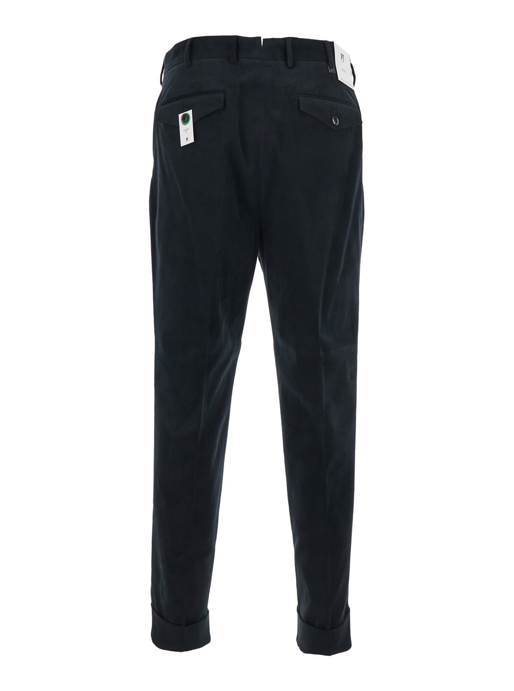 Pt Torino Pleated Trousers In Black