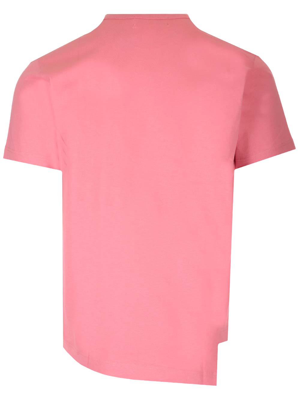 Shop Comme Des Garçons Pink Asymmetric T-shirt For La Coste