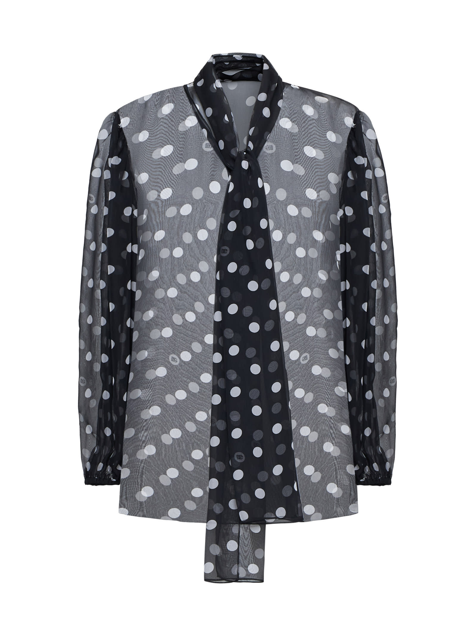 Shop Dolce & Gabbana Shirt In Black/white