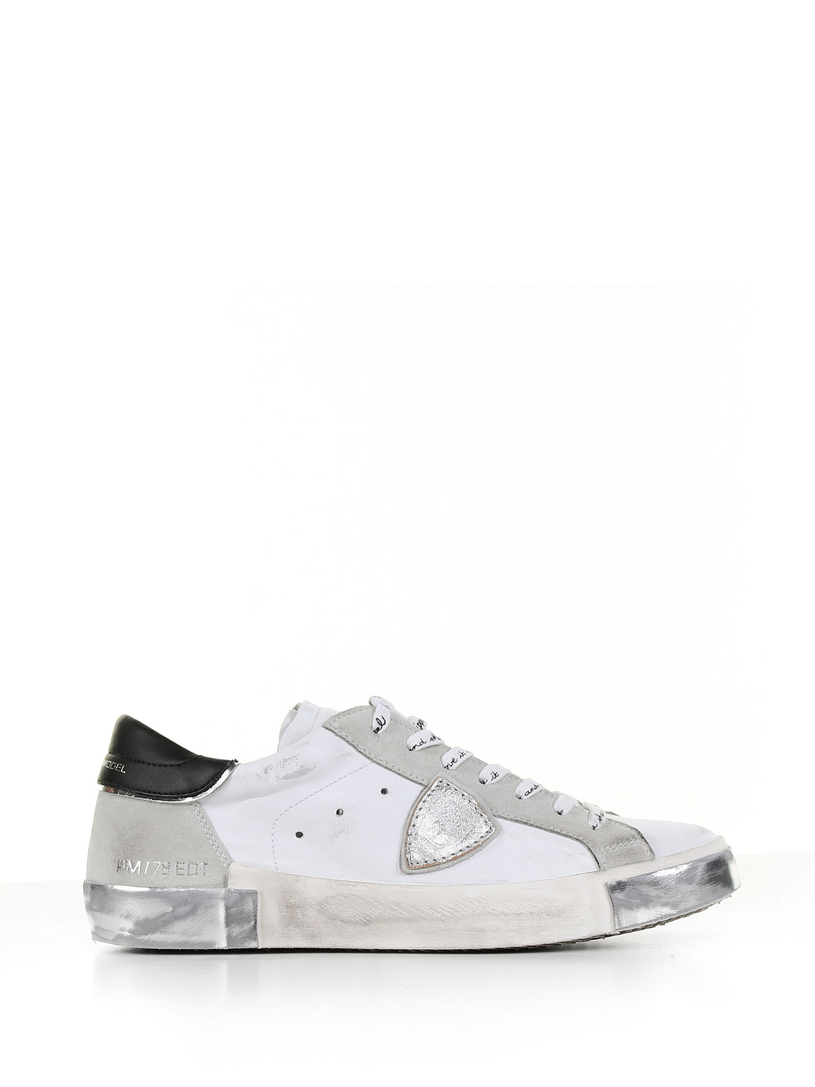 Philippe Model Prsx Sneakers With Logoed Laces