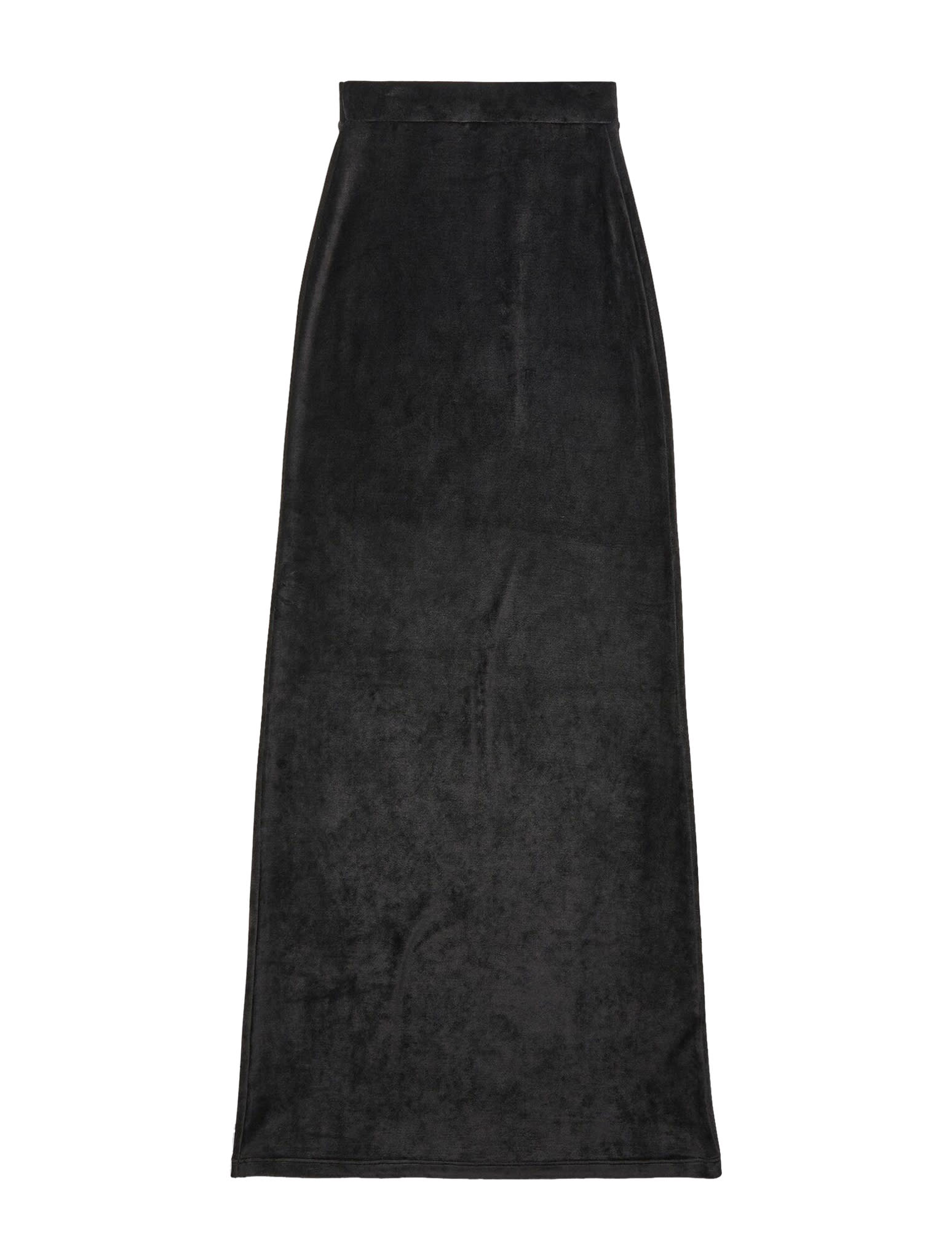 Shop Balenciaga Maxi Skirt In Black