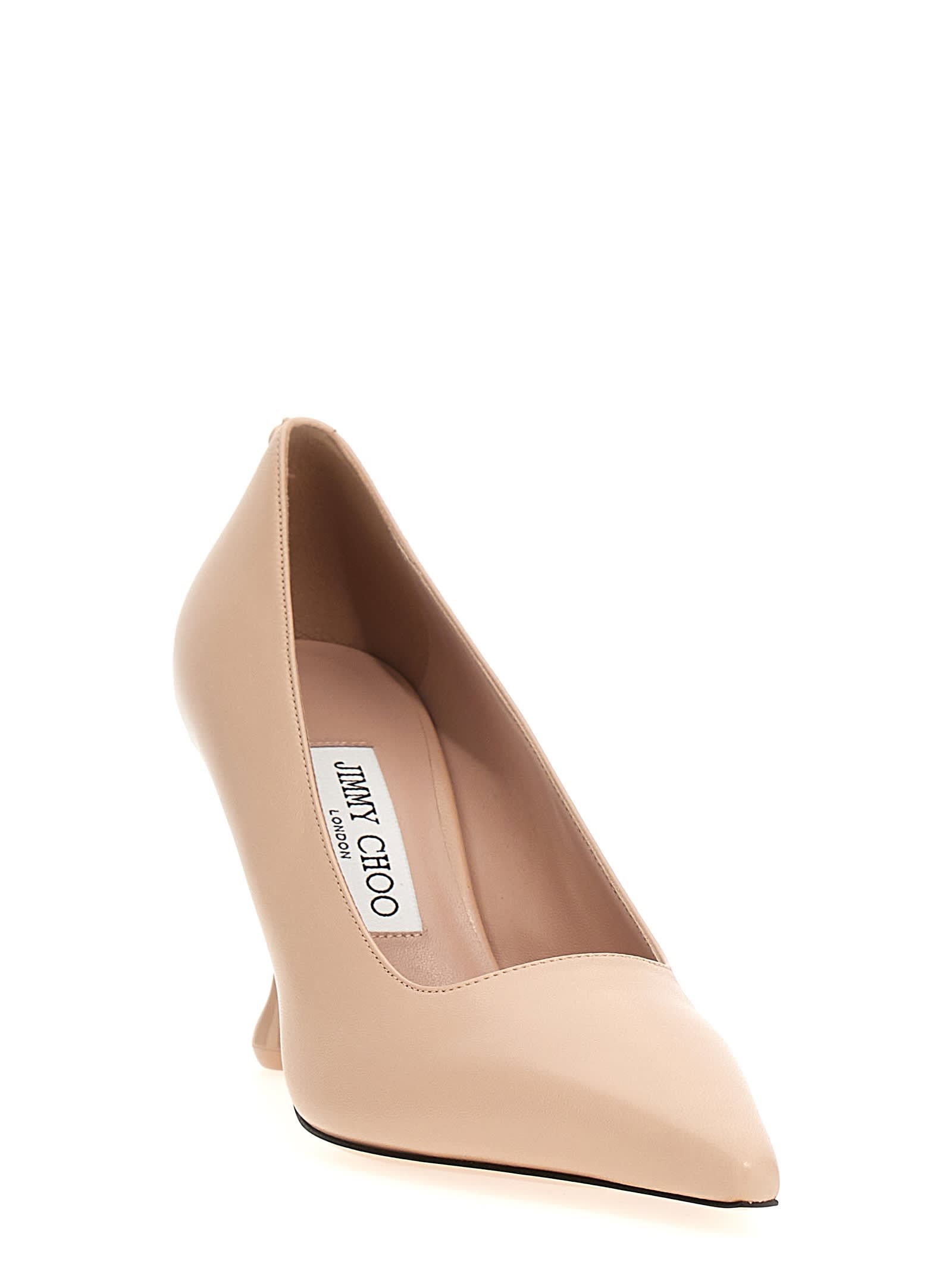 Jimmy Choo Pink Pointed Toe Pumps In Pink