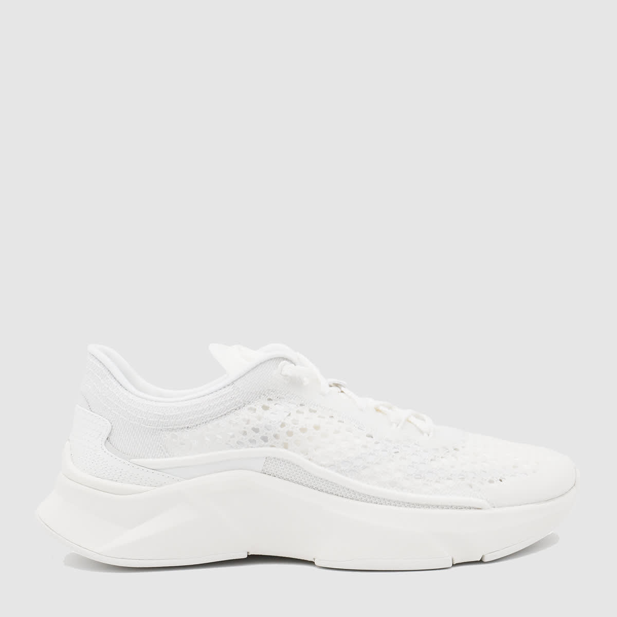 Shop Valentino White True Actress Sneakers