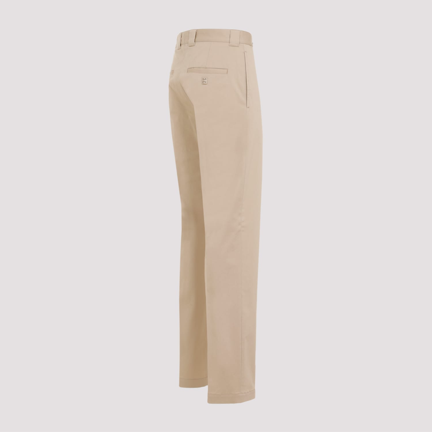 Shop Givenchy Regular Fit Pants In Beige