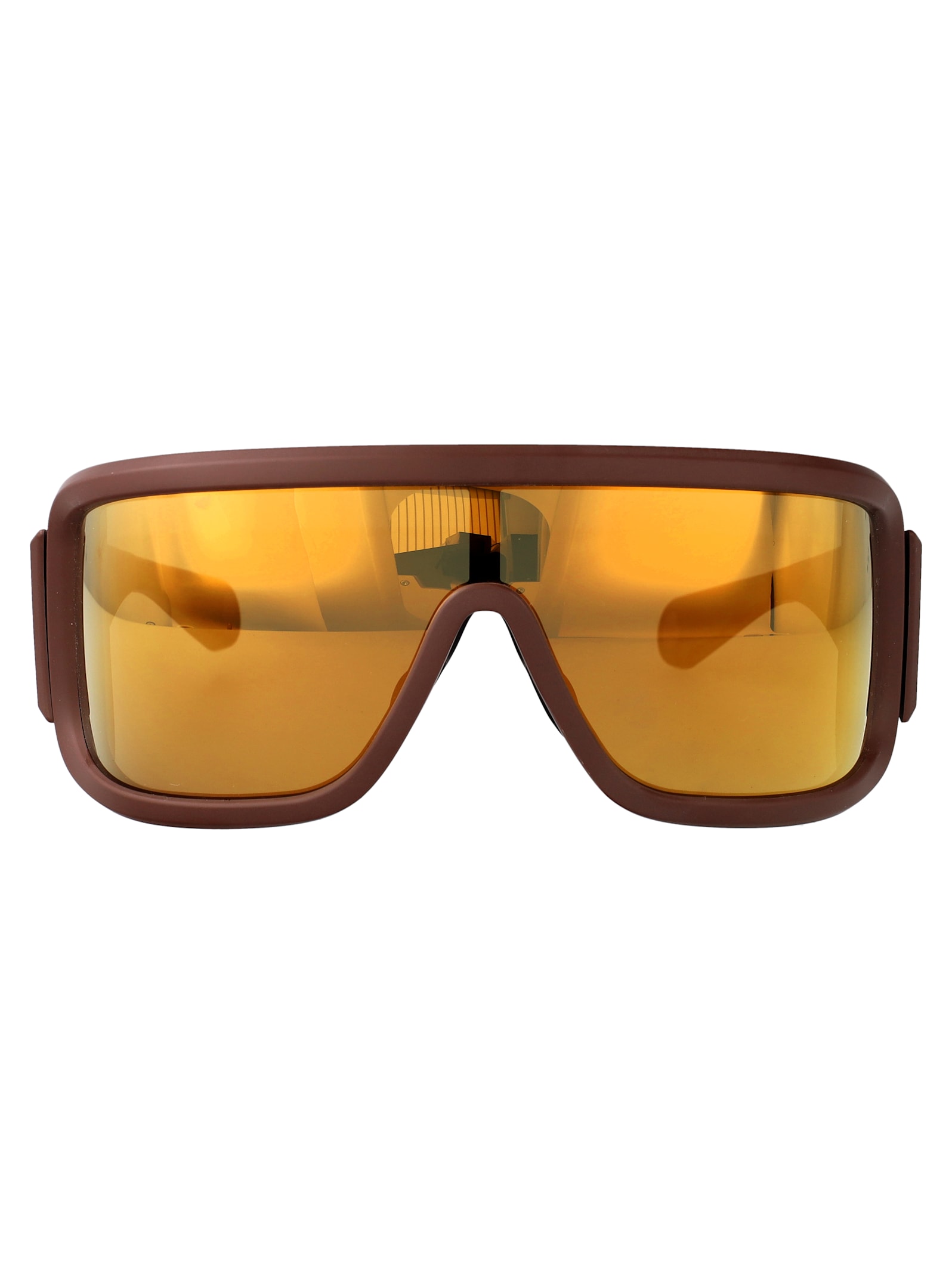 Moncler Lunettes De Soleil Snowseeker In Brown