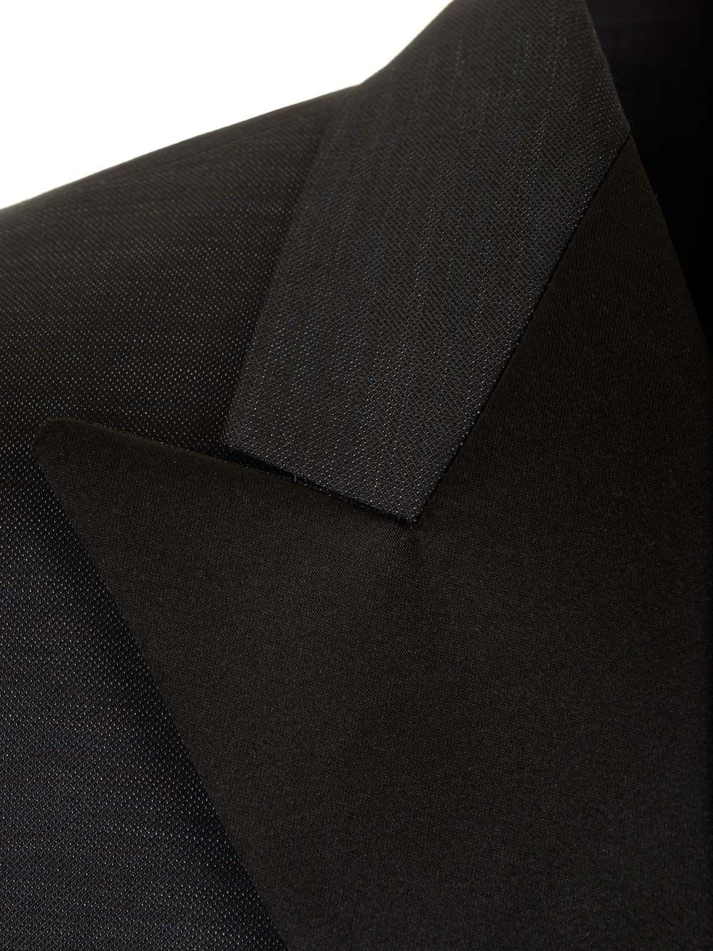 Shop Tagliatore Double-breasted Suit In Black