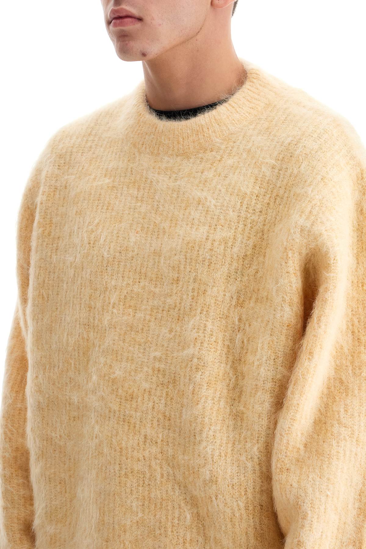 Shop Séfr Haru Alpaca In Pale Yellow (yellow)