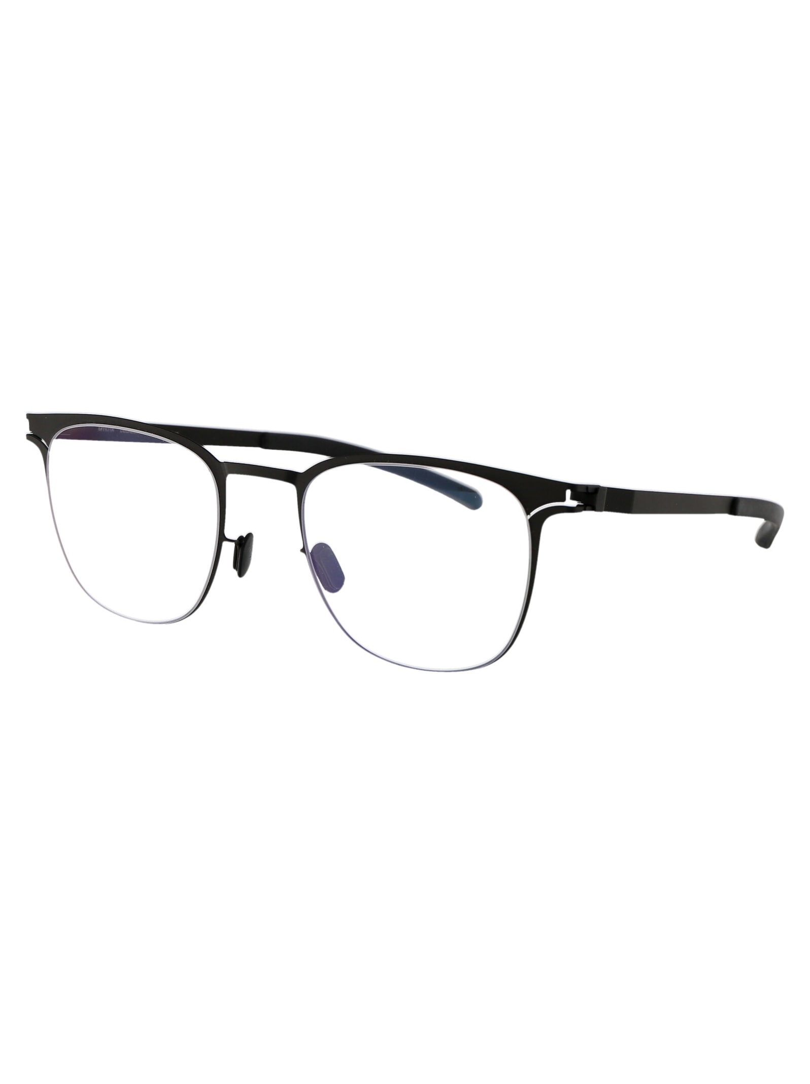 Shop Mykita Thabani Glasses In 002 Black Clear