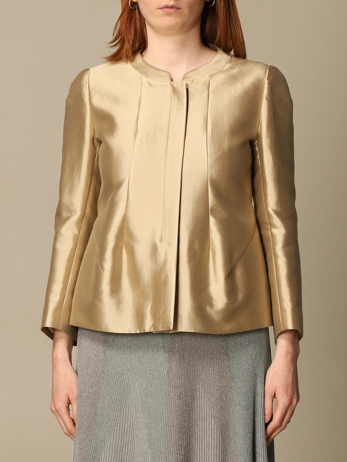 Photo of  Emporio Armani Jacket Blazer Women Emporio Armani- shop Emporio Armani jackets online sales