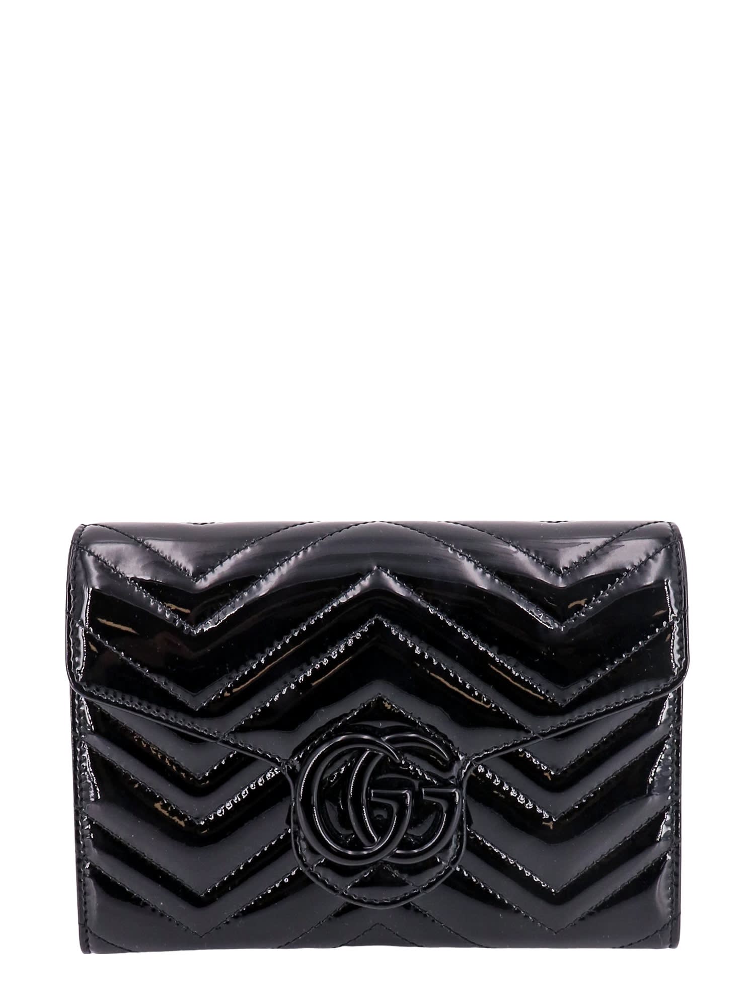 GUCCI GG Marmont small quilted leather shoulder bag