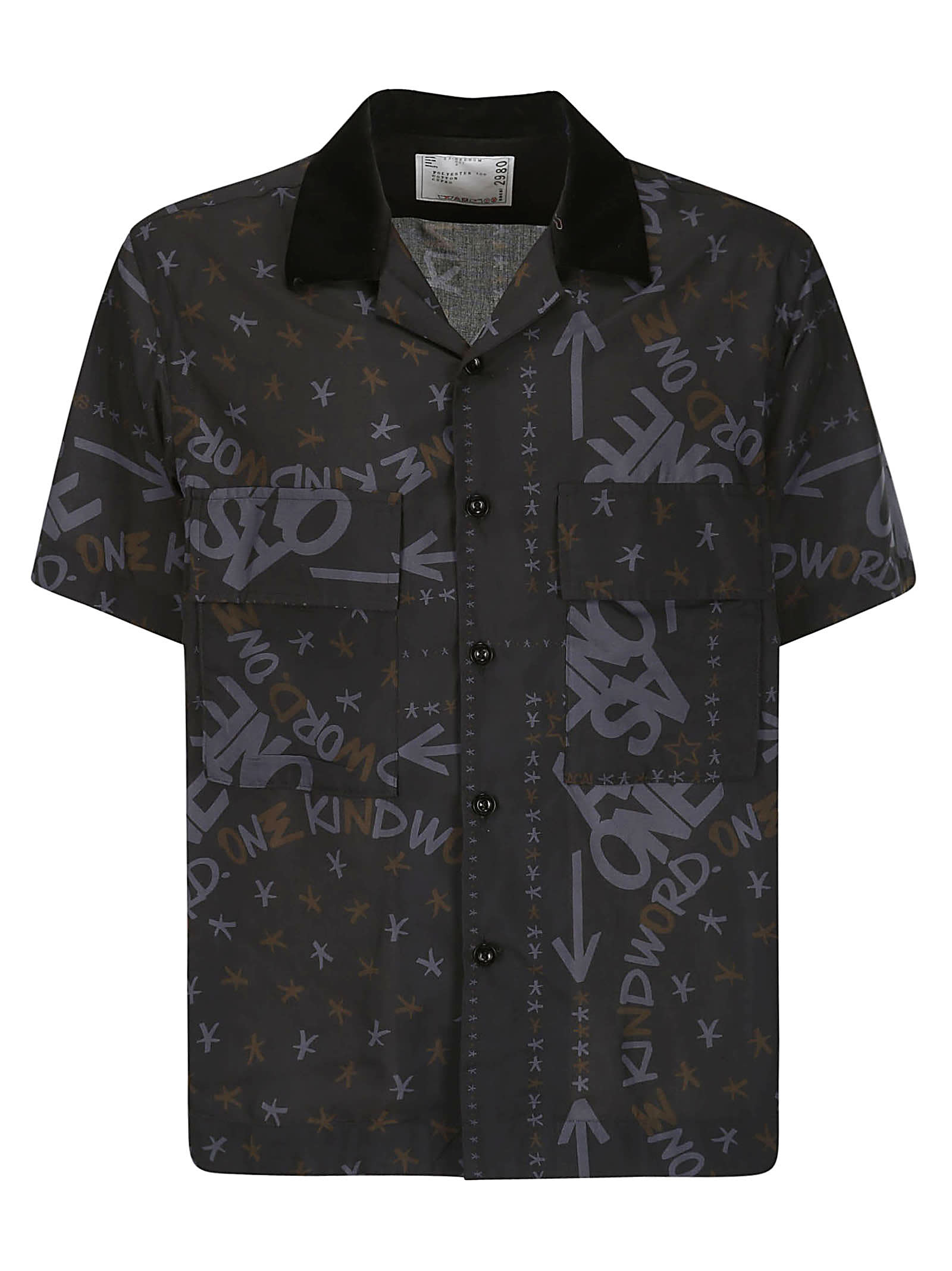 SACAI ERIC HAZE / BANDANA PRINT SHIRT