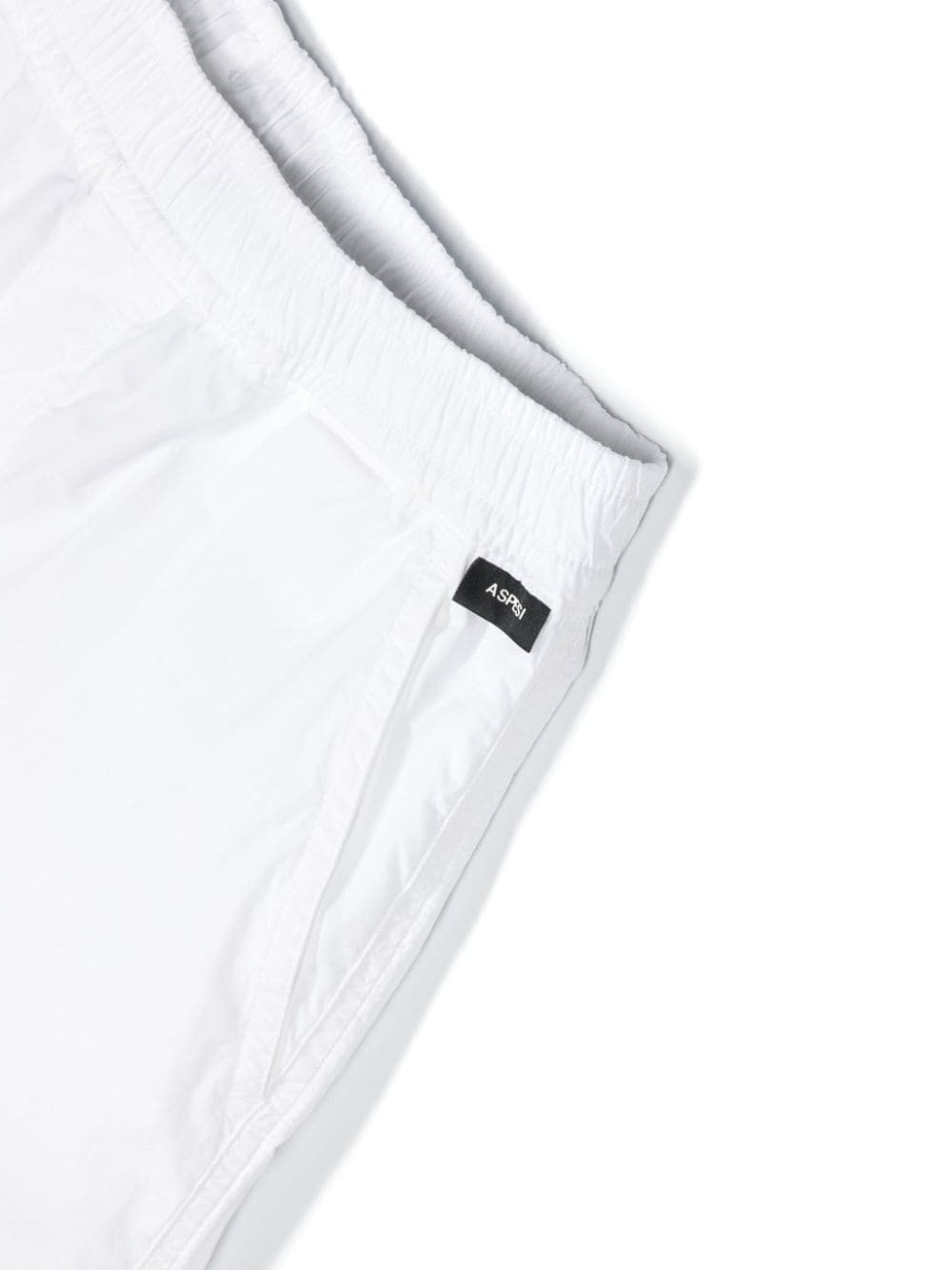 Shop Aspesi Cargo Con Logo In White