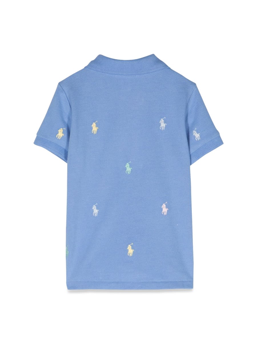 Shop Ralph Lauren Shirts-polo Shirts In Blue