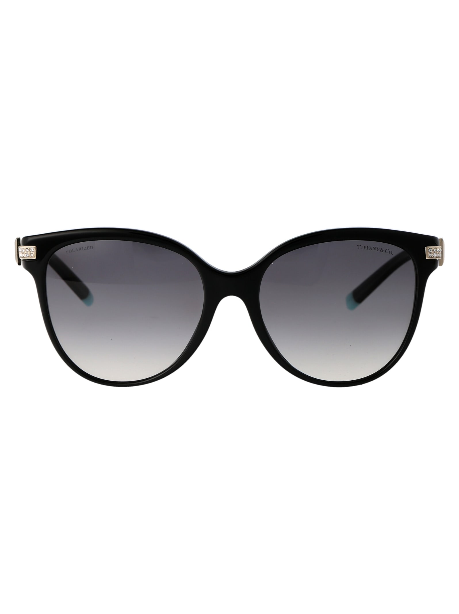 Shop Tiffany &amp; Co. 0tf4193b Sunglasses In 8001t3 Black