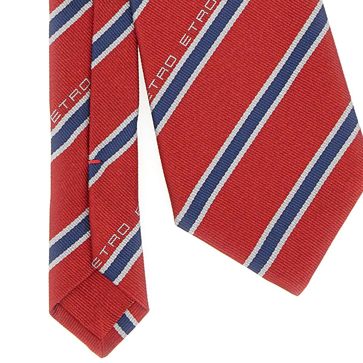 ETRO logo-print Silk Tie - Farfetch