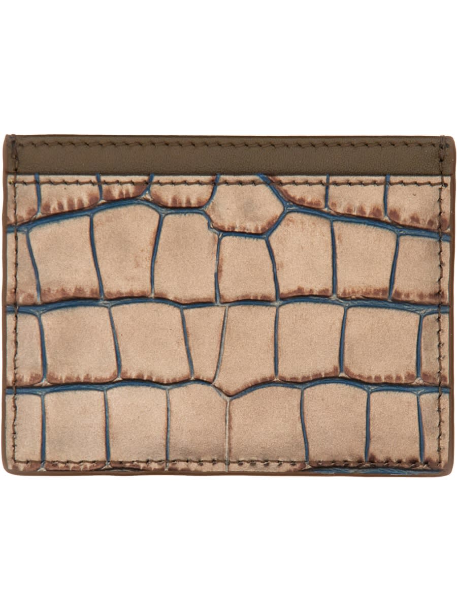 Vivienne Westwood Orb Plaque Embossed Card Holder
