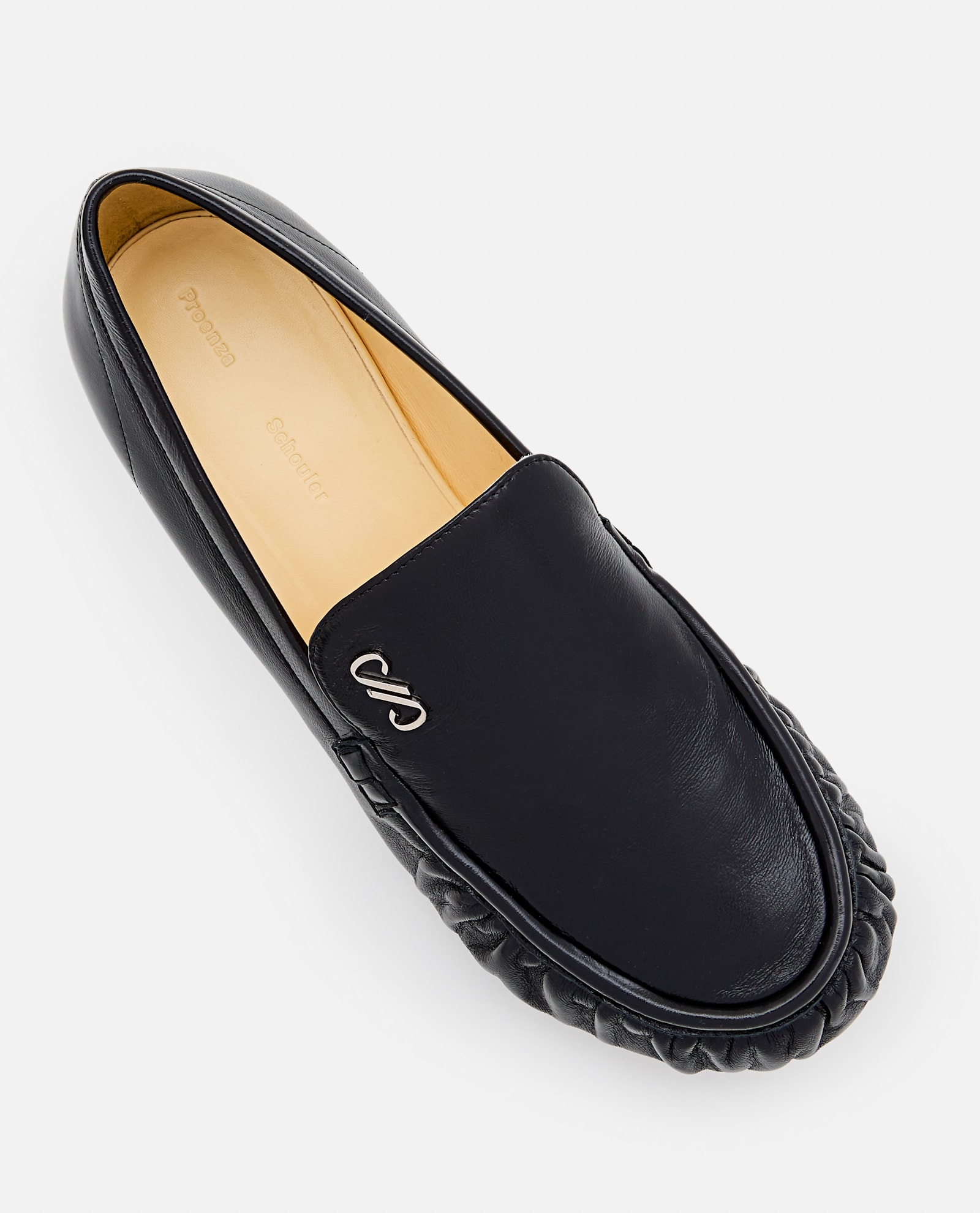 Shop Proenza Schouler Park Loafers In Black