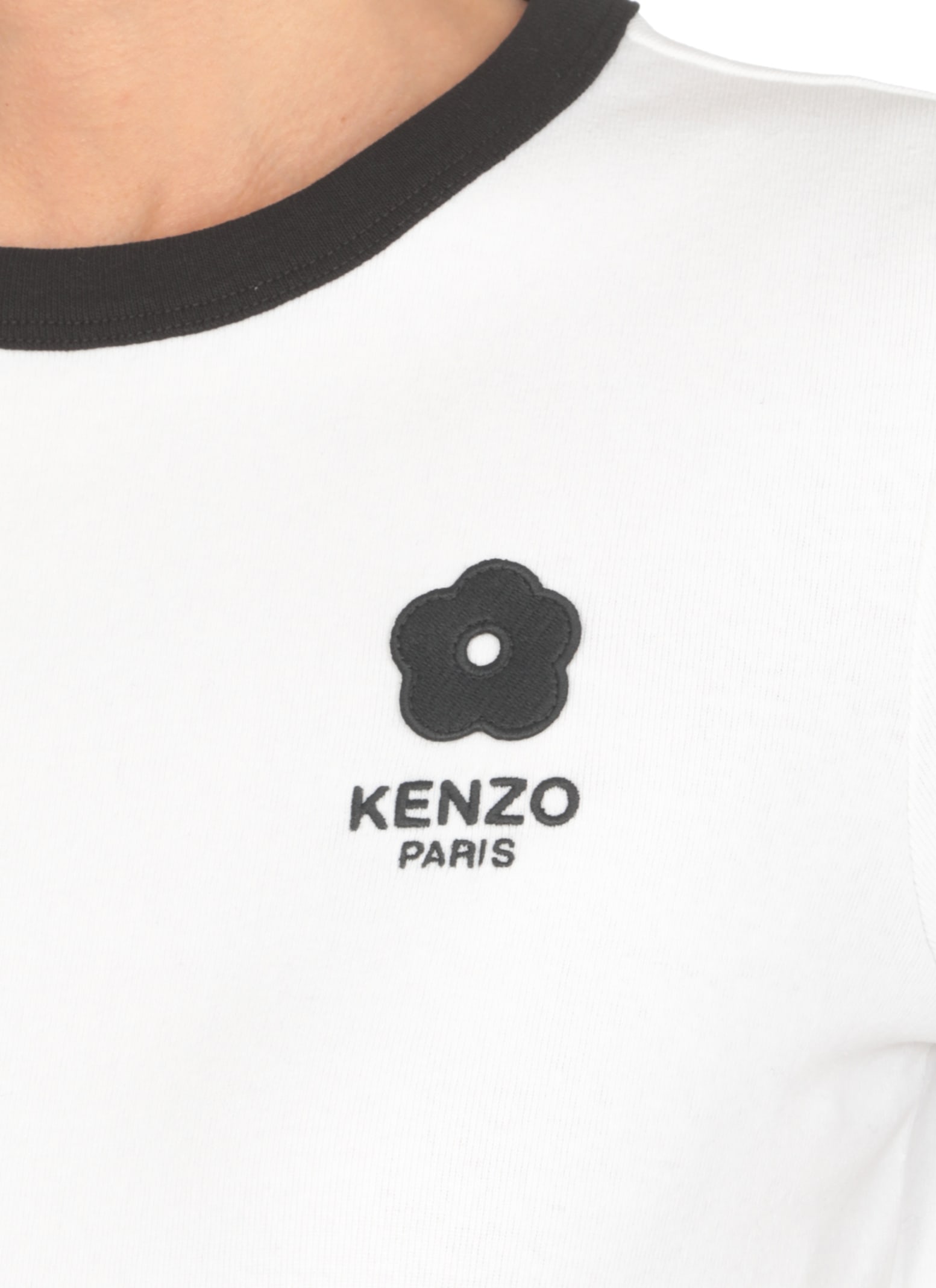 Shop Kenzo Boke Flower 2.0 T-shirt In White