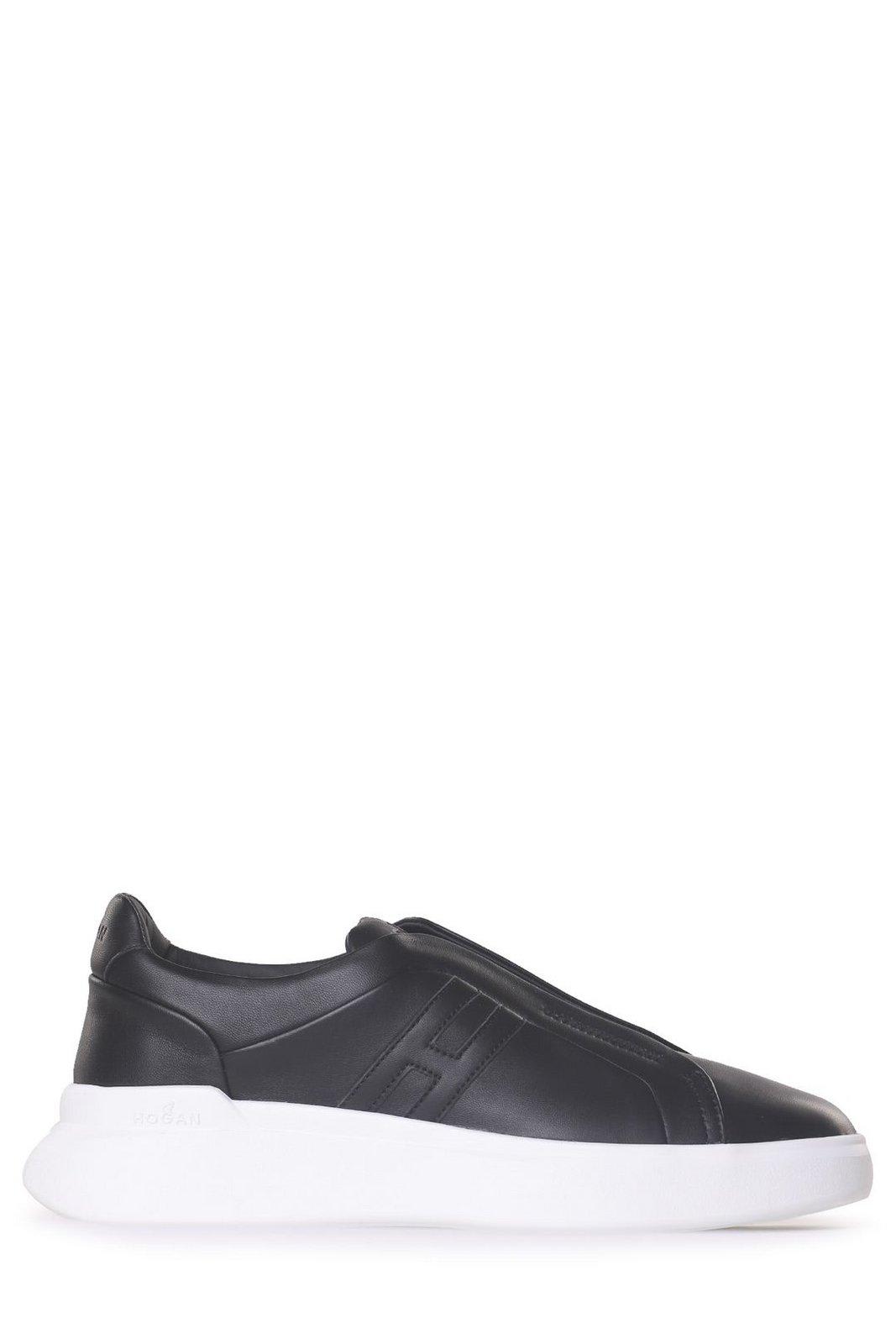 Slip-on Sneakers In Leather