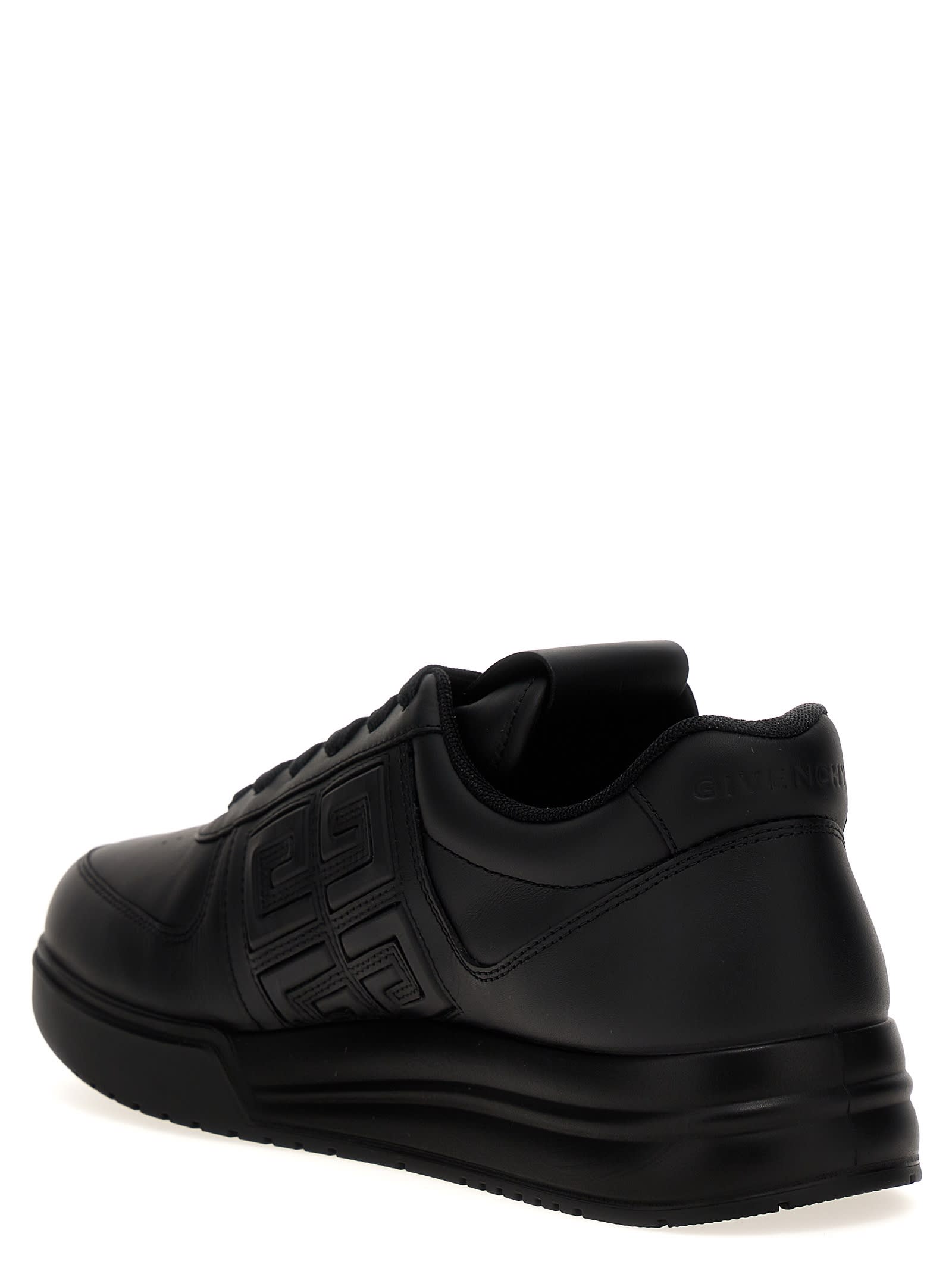 Shop Givenchy 4g Sneakers In Black