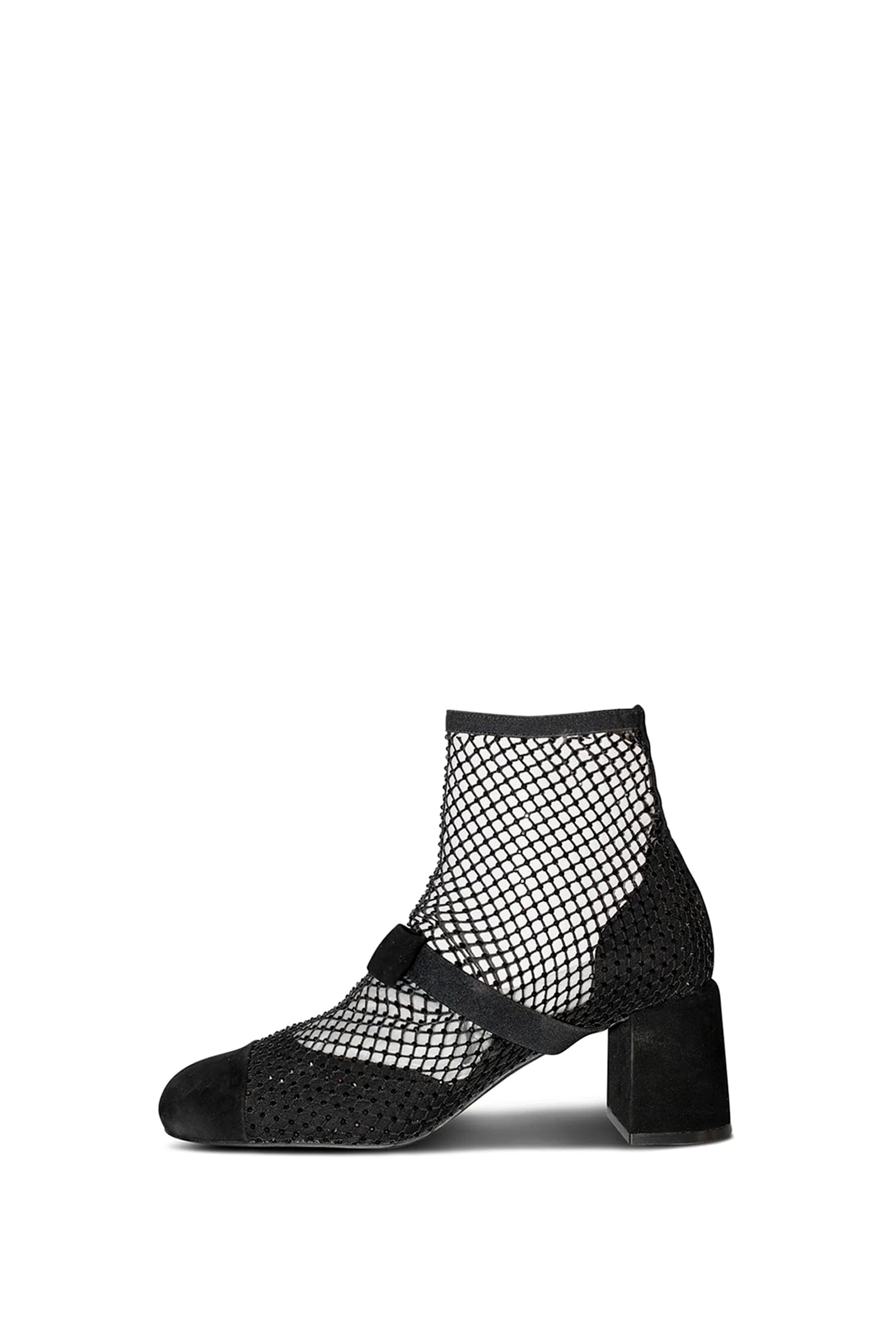 Shop Jeffrey Campbell Trellis Boots In Black