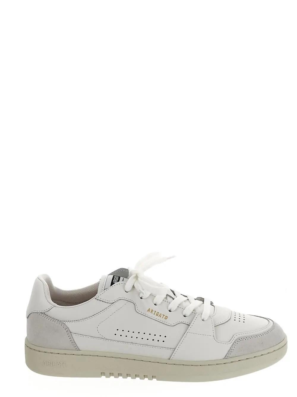 Axel Arigato Dice Lo Panelled Leather Sneakers In White