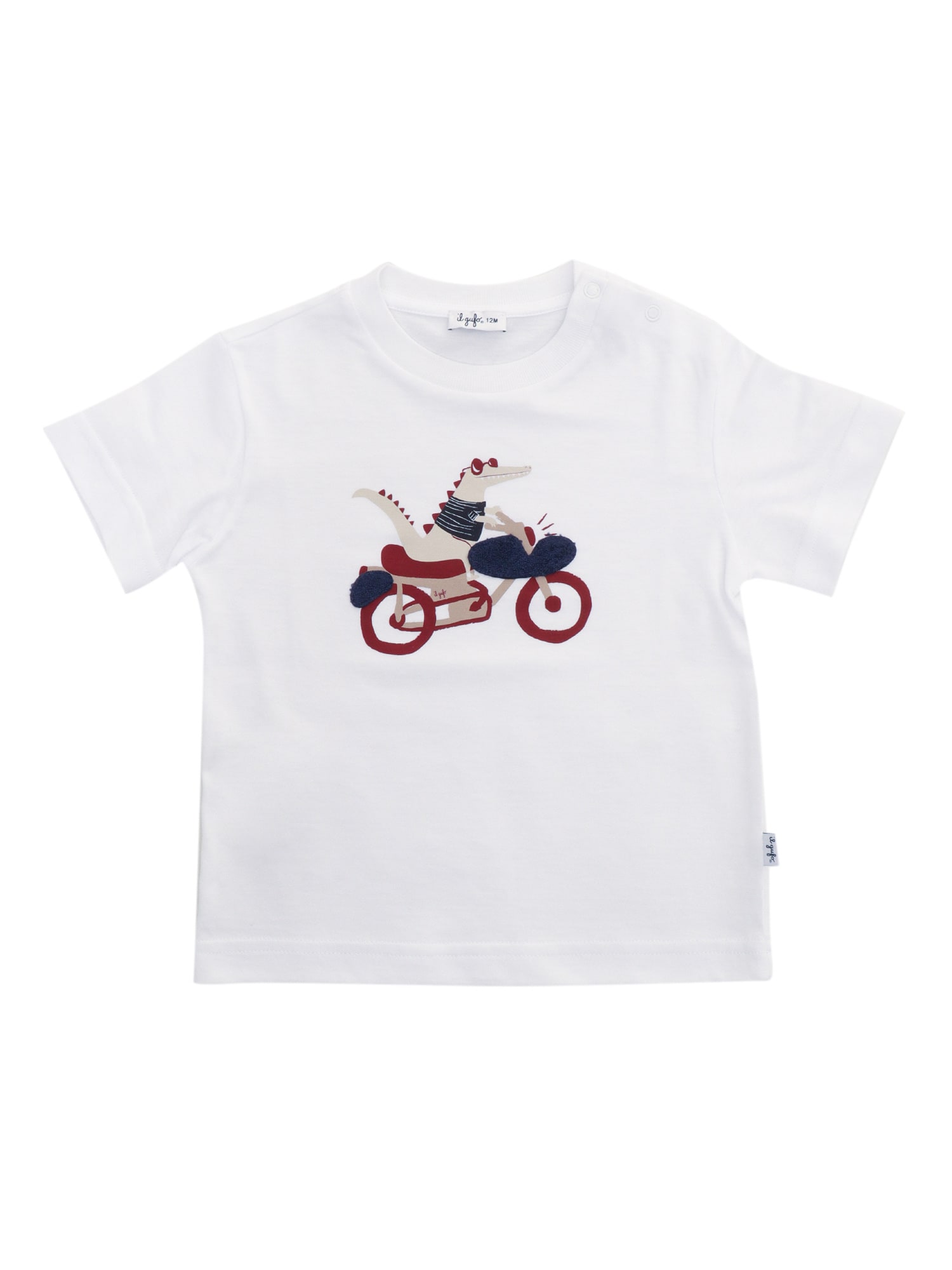 Il Gufo Short Sleeved T-shirt In White
