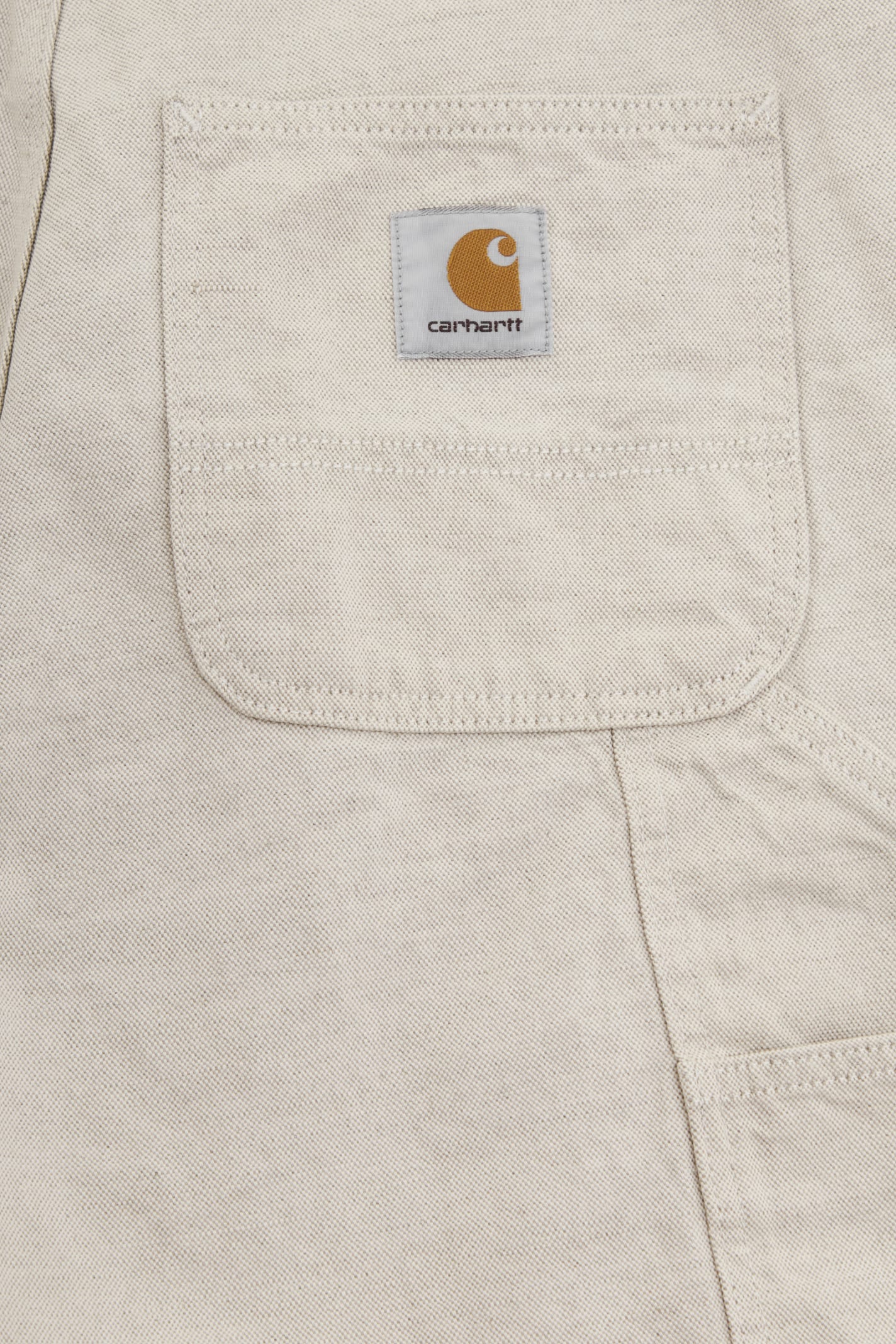 Carhartt Walter Single Knee Shorts In Ivory