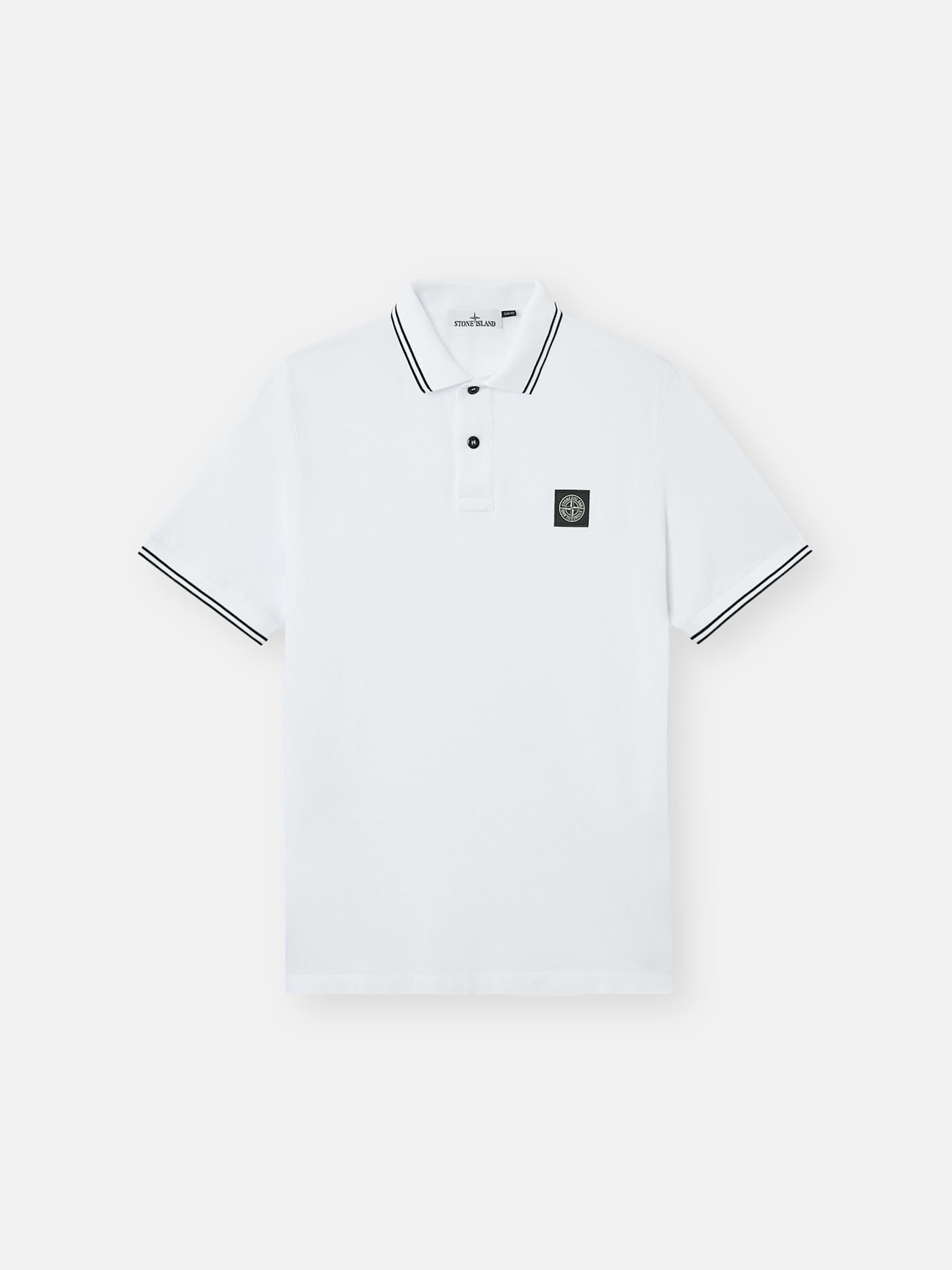Stone Island Polo Ss In White