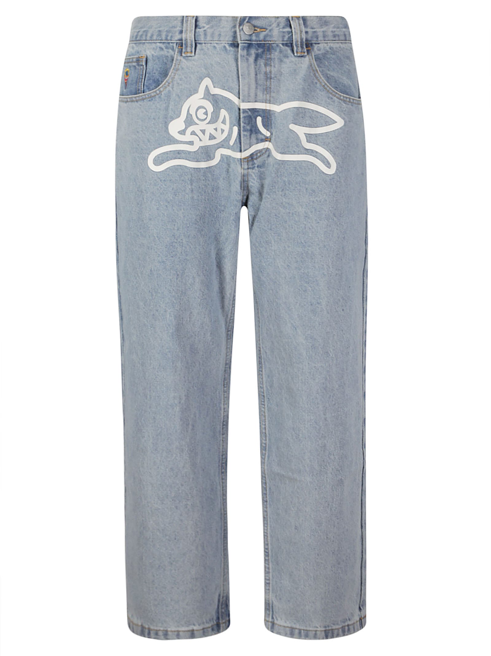 Running Dog Double Scoop Denim Pant