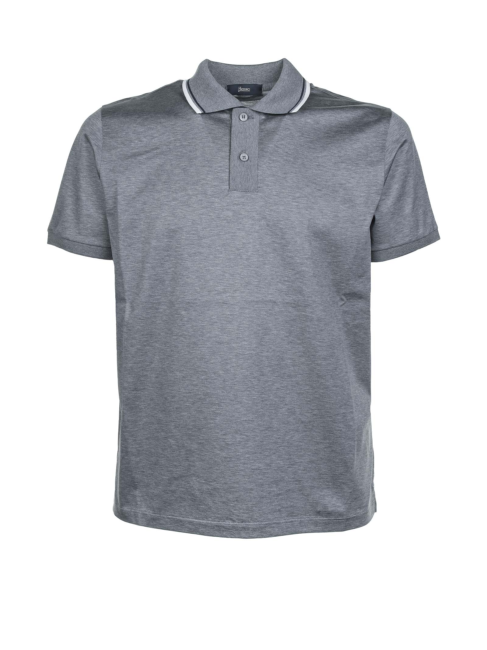 Herno Herno Grey Polo Shirt