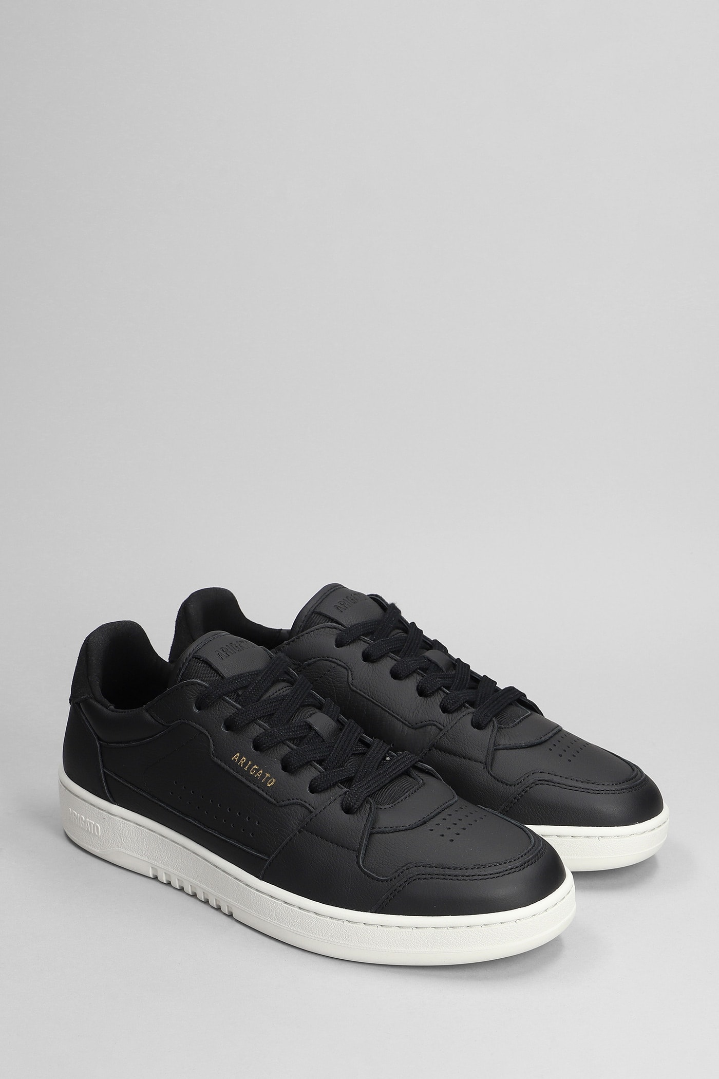 Shop Axel Arigato Dice Lo Sneaker Sneakers In Black Leather