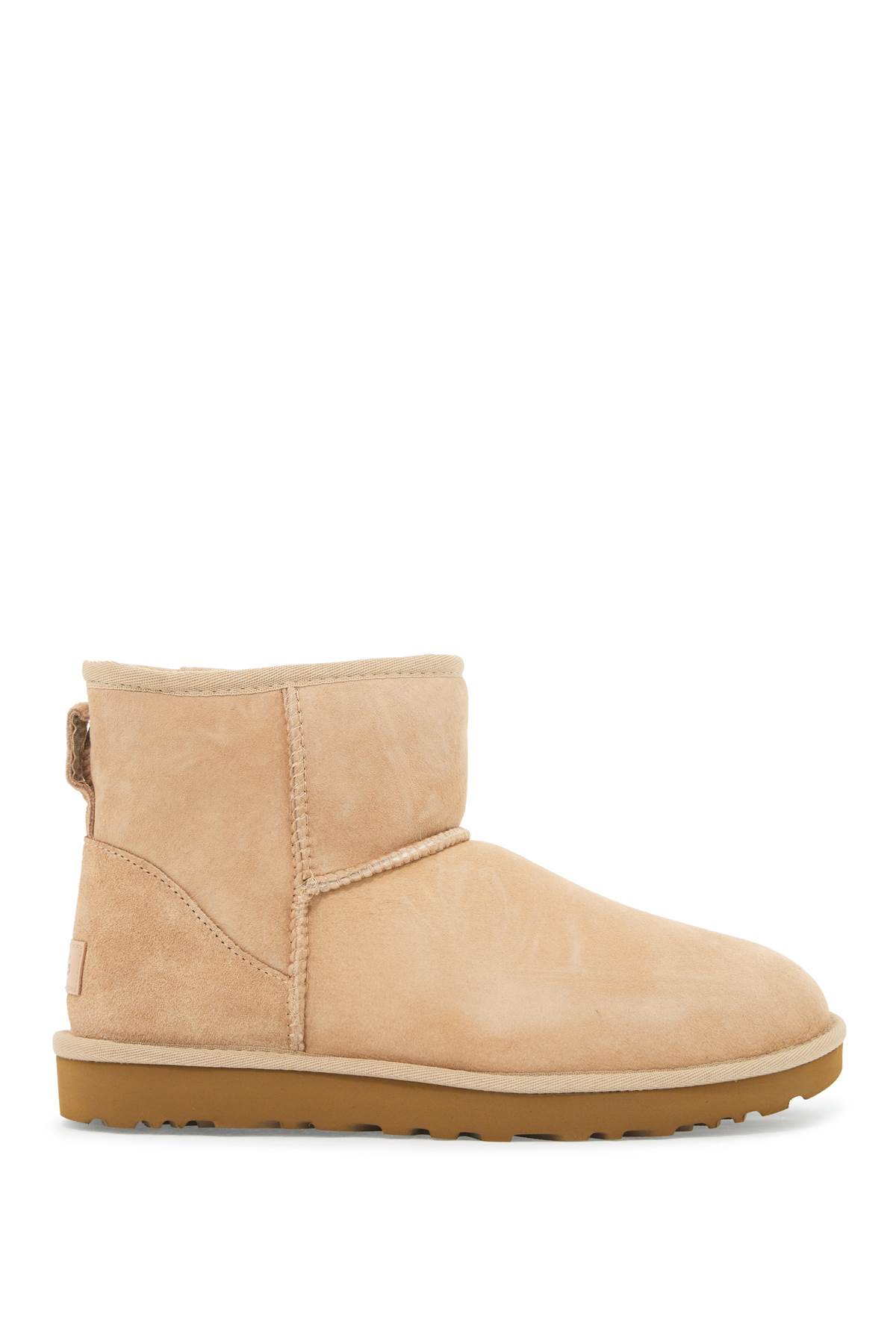 Shop Ugg Classic Mini Ii Ankle Boots In Sand