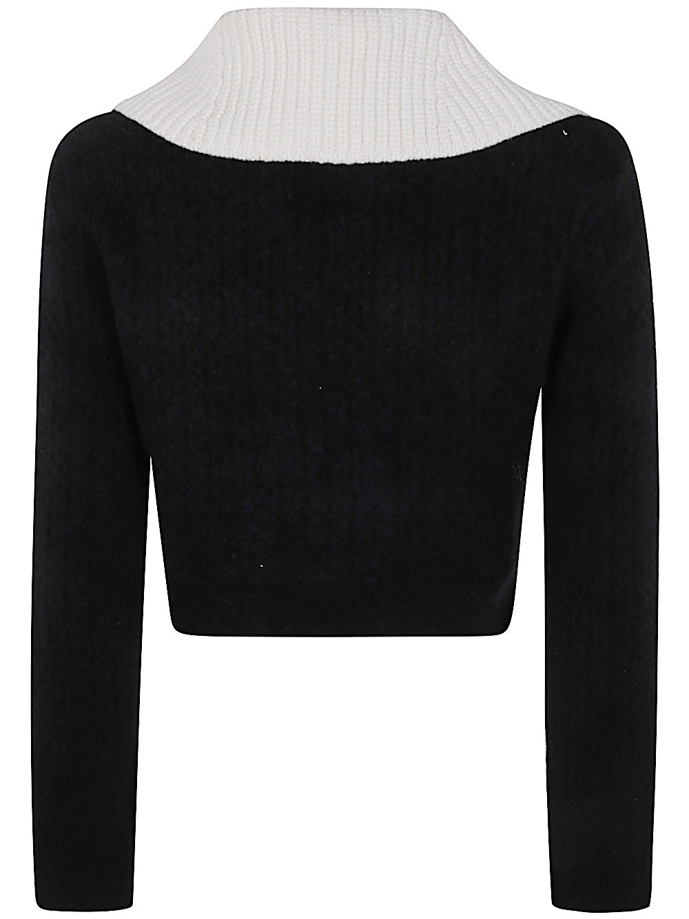 Shop Self-portrait Black Cashmere Blend Jumper