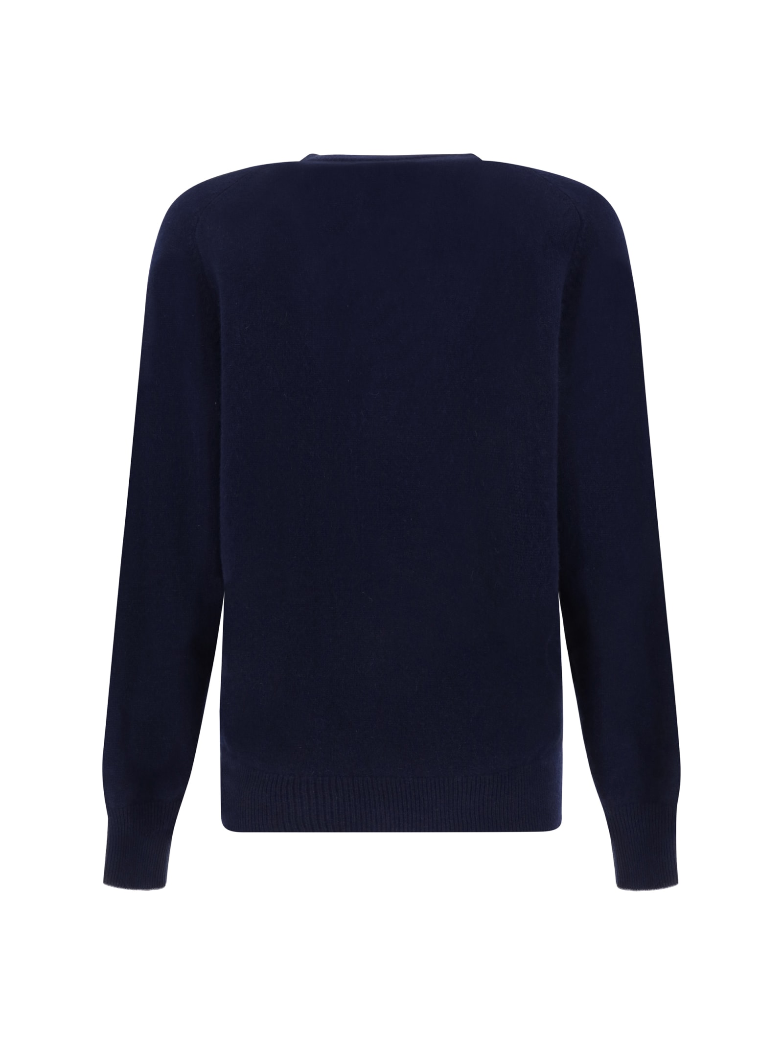 Shop Brunello Cucinelli Cardigan In Navy