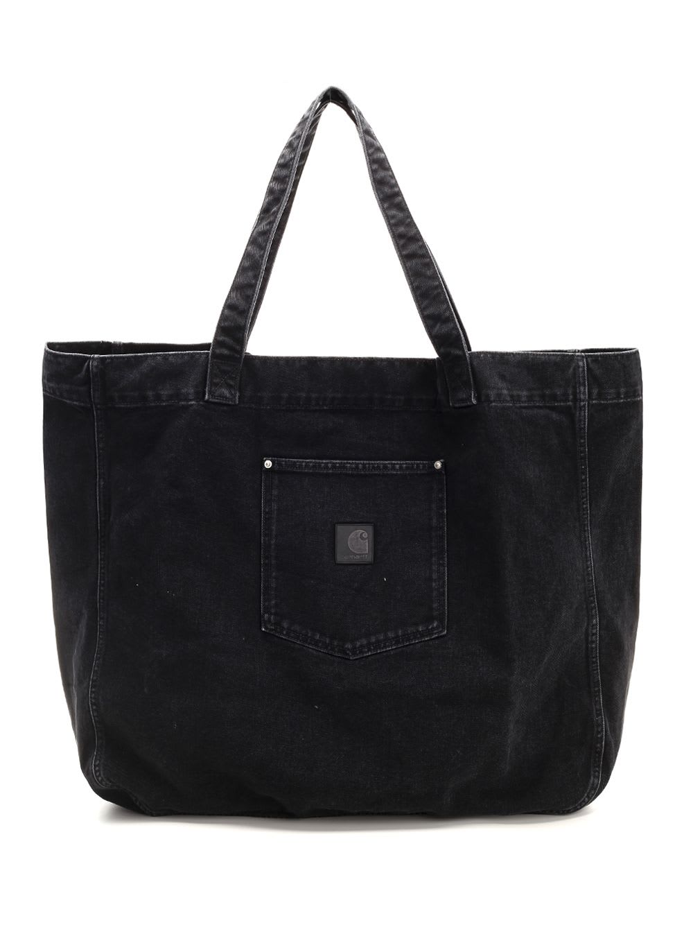 Stone Washed rivet Denim Bag