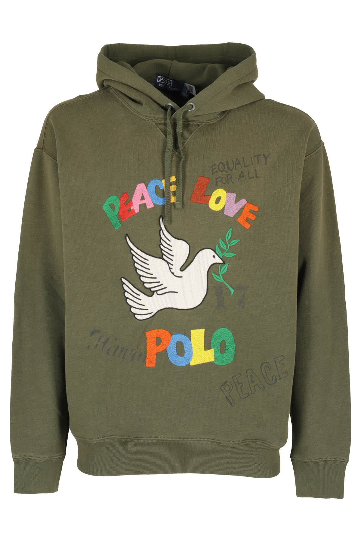 Polo Ralph Lauren "denim Ring Stretch" Trousers In Dark Sage