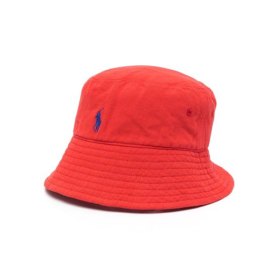 Shop Polo Ralph Lauren Bucket Hat In Rosa