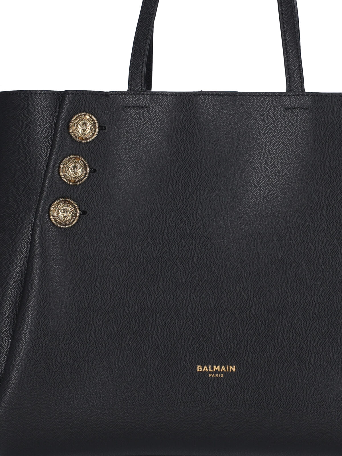 Balmain 'emblema' Tote Bag In Black
