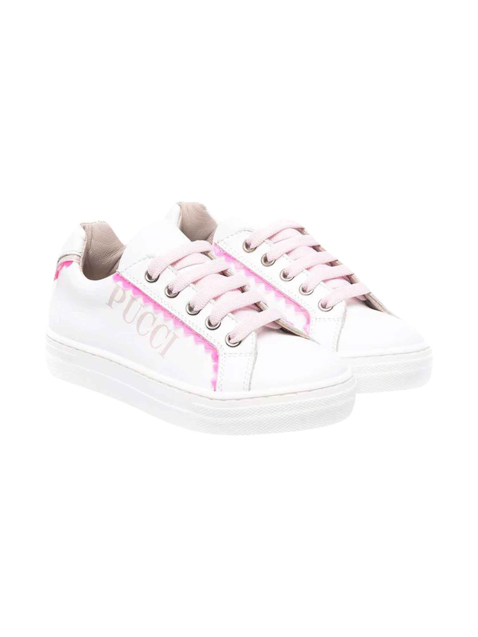 Emilio Pucci Sneakers With Logo