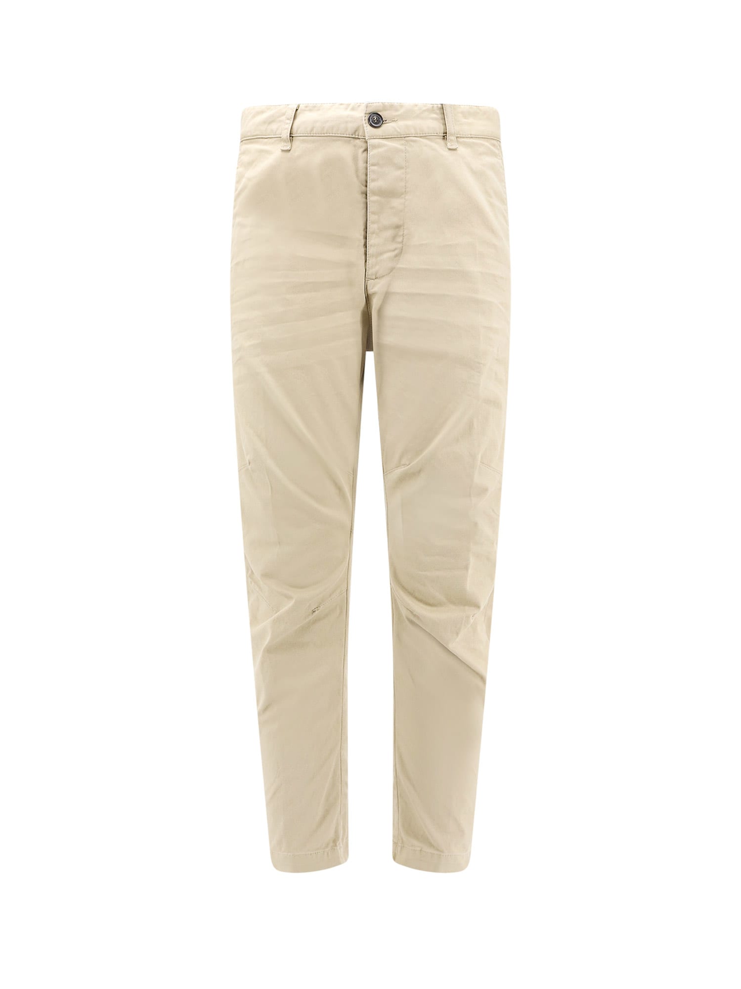 Shop Dsquared2 Sexy Chino Trouser In Beige