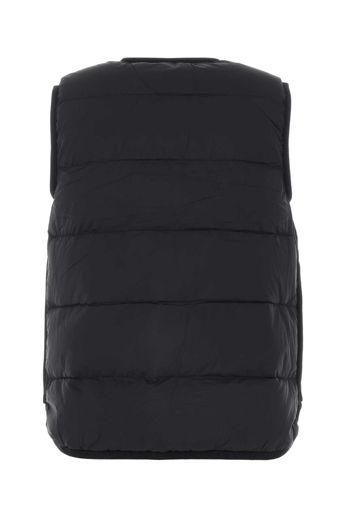 Shop Refrigiwear Black Nylon Tippy Vest In Nero