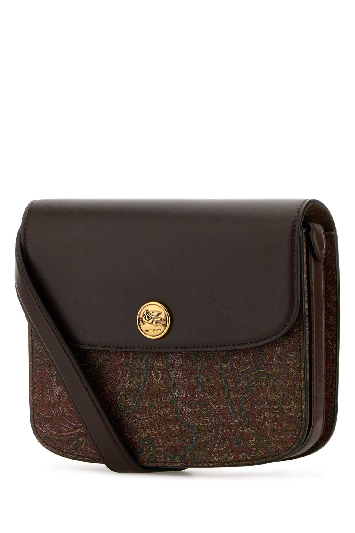 Shop Etro Printed Canvas Essential S Crossbody Bag In M0019