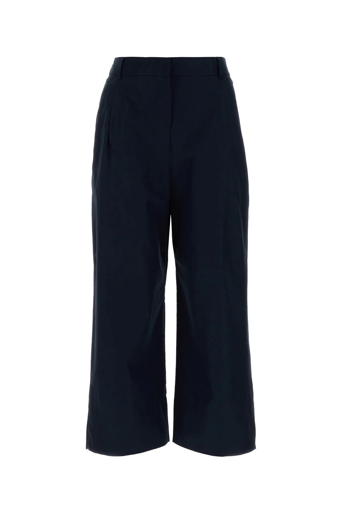 'S MAX MARA NAVY BLUE COTTON GATTI PANT
