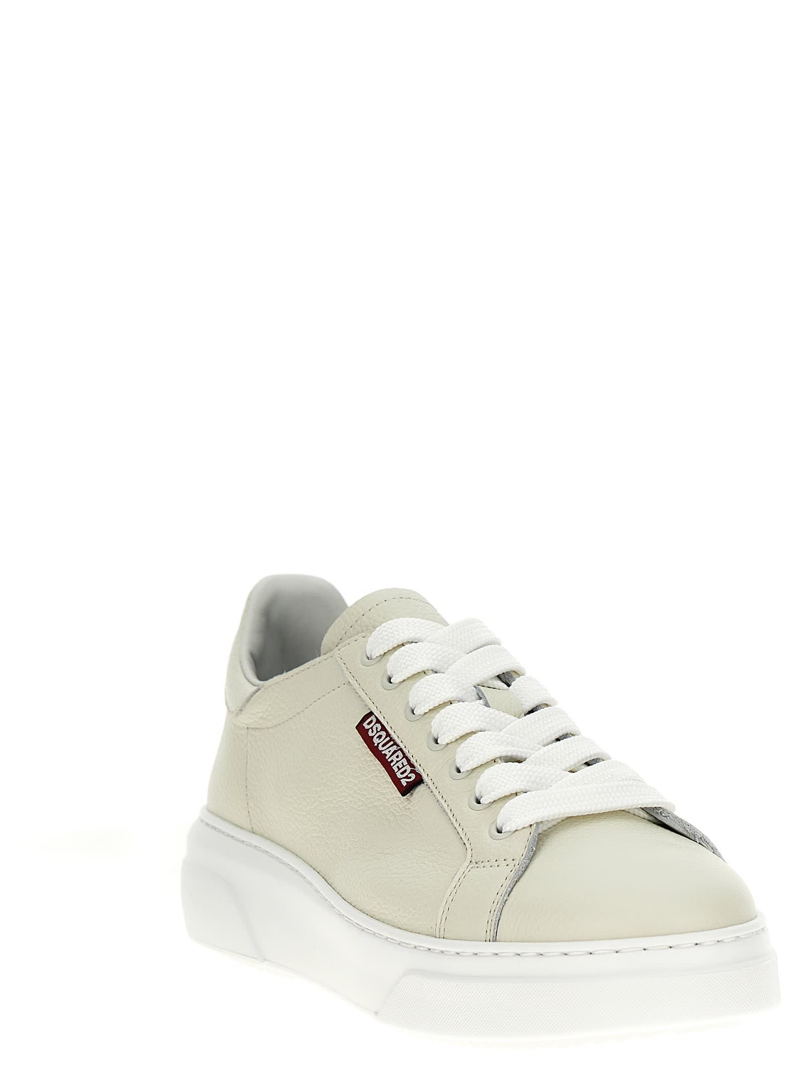 Shop Dsquared2 Bumper Sneakers In White