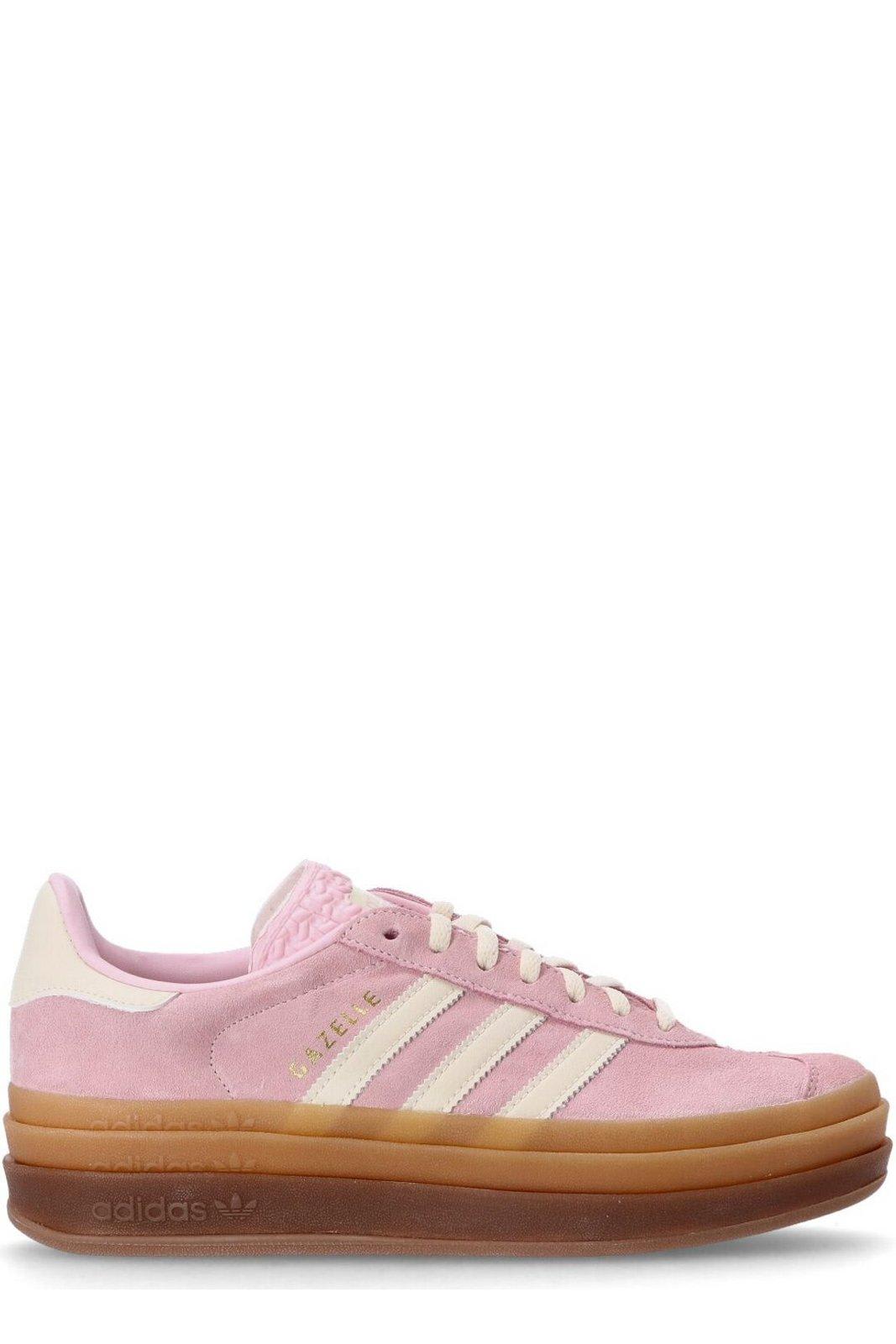 Adidas Originals Womens Adidas Gazelle Bold Suede Low-top Trainers