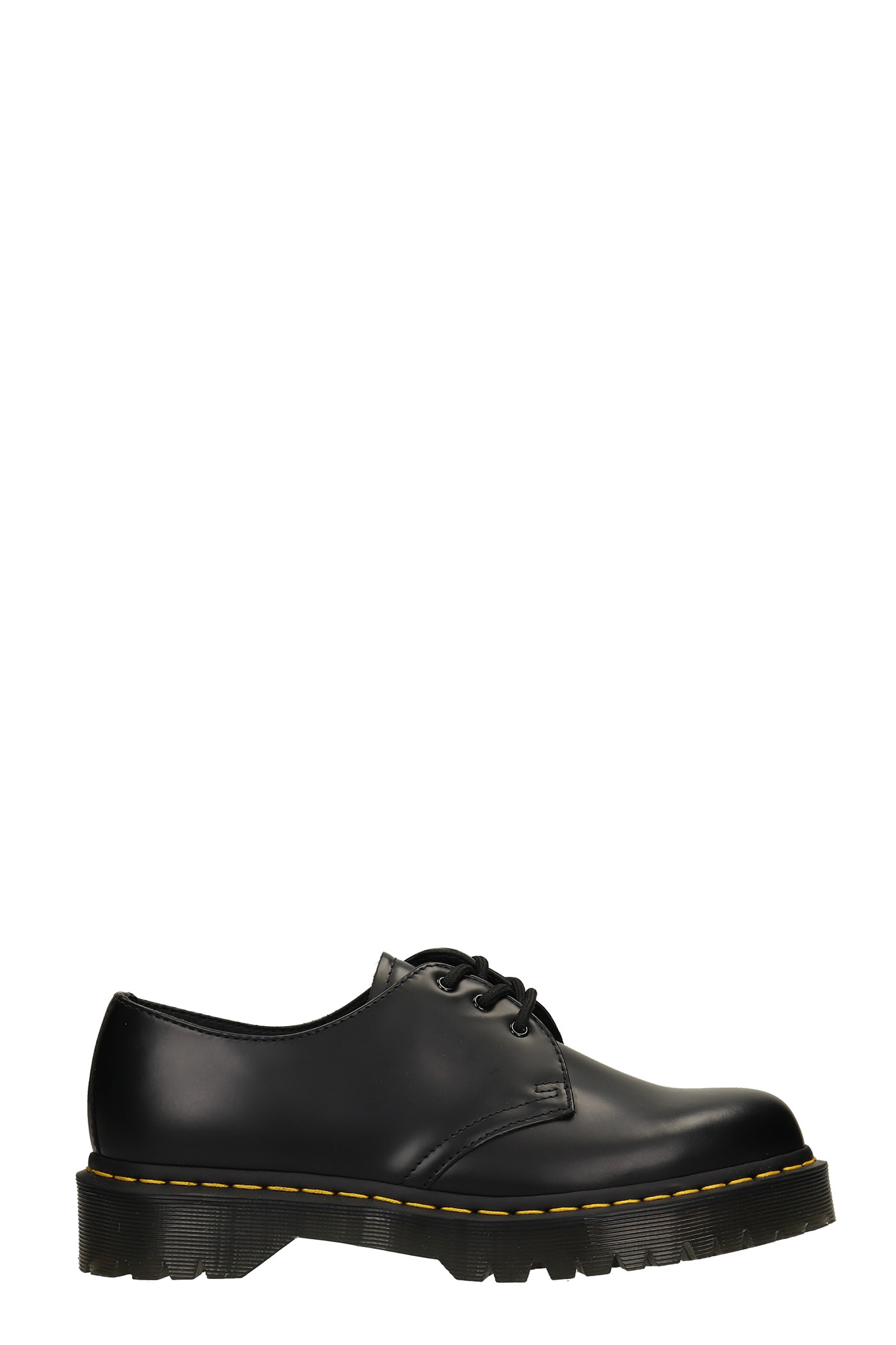 Dr. Martens 1461 Bex Lace Up Shoes In Black Leather