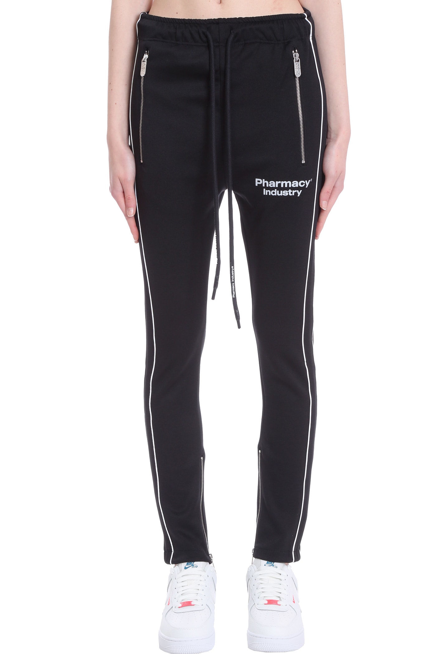 Pharmacy Industry Pants In Black Cotton