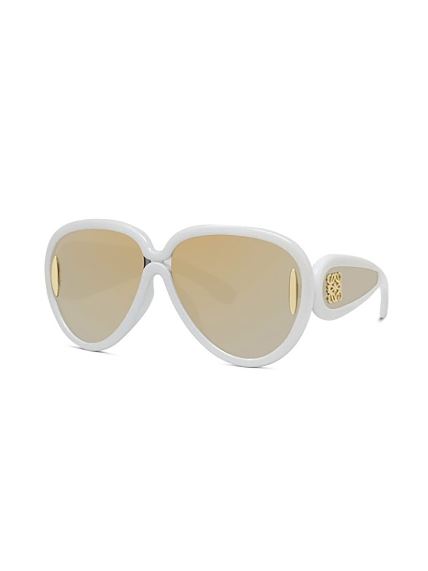 Shop Loewe Lw40132i Sunglasses In C