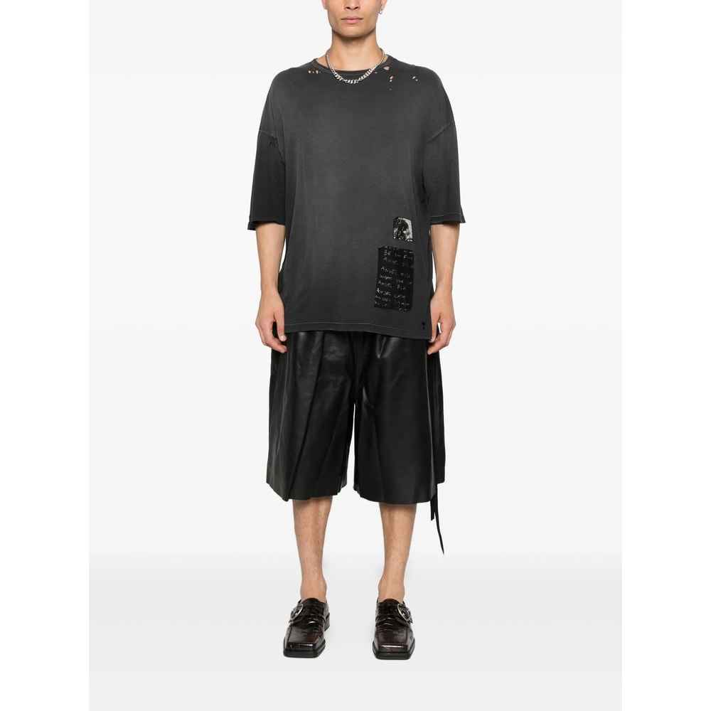 Ann Demeulemeester T-shirt In Black
